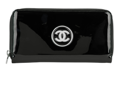 Chanel CC Logo Long Zip Wallet